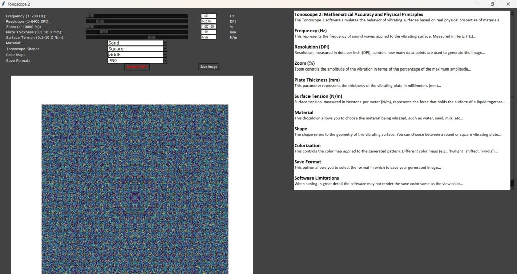 Software Tonoscope 2